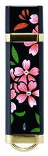 Japanese Maki-e USB Flush drive traditional design 