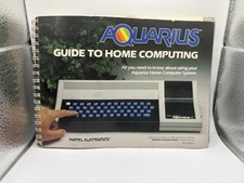 Aquarius Home Computer Manual Vintage 1982 Guide Instruction Book Mattel picture