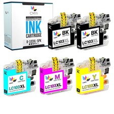 5PK Compatible LC103 Printer Ink Cartridge fits Brother MFC J245 J285DW J4510DW picture