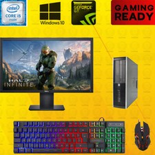 DOTA HP i5 Gaming Desktop PC SSD Computer Nvidia GT730 Win 10 8GB bundle picture