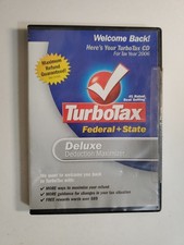 TurboTax Deluxe 2006: Federal + State Deduction Maximizer (CD) Combined Shipping picture
