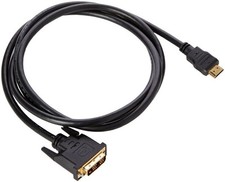 StarTech.com 6ft HDMI to DVI D Adapter Cable - Bi-Directional - HDMI to DVI or picture