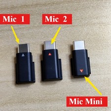 For DJI Mic 1 & Mic 2 &Mic MINI Replacement microphone type-C Adapter connector picture