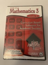 New Pc Treasures High Achiever Mathematics 3 Sealed picture