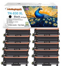 10-PK TN830XL Toner Compatible for Brother TN830 HL-L2405W MFC-L2820DW DCP-L2640 picture