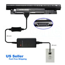 External Laptop Battery Charger for Dell Inspiron XCMRD 3421 3521 3721 5521 5721 picture