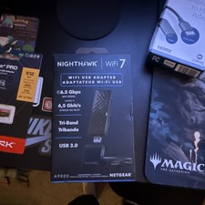 Nighthawk A9000 Wi-Fi 7 USB Adapter 6.5 Gbps - Tri Band -USB 3.0 ￼￼ picture