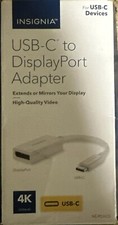 Insignia- USB-C to DisplayPort Adapter - White NC-PCACD picture