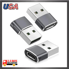 USB A to USB-C Adapter – Type C Converter for iPhone, iPad, Apple Watch, Samsung picture