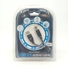Monoprice 7531 MC-UPC10M 33ft USB 2.0 Active A Male to B Male Cable picture