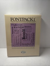 Berkeley Softworks Commodore 64/64C/128 Computers Floppy Disks FONTPACK1 NIB picture