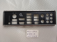 MSI  IO SHIELD FOR  MSI PRO Z690-A WIFI DDR5  , ORIGINAL picture