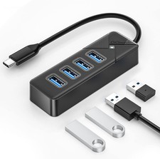 USB C/A to USB A Adapter USB 3.0 Hub 4Ports 5Gbps Multiport Adapter Convertor picture