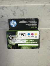 HP 951 OEM Color Ink Cartridges Exp August 2020 picture
