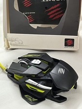 Mad Catz RAT R.A.T. PRO S Optical Gaming Mouse 5000 DPI Wired USB PC Black w/Box picture