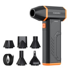 Compressed Air Duster 110000RPM Cordless Electric Rechargeable Blower 3-Gear picture