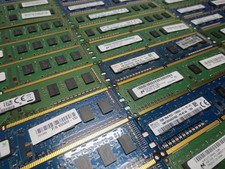 Lot of 44 2GB PC3-12800U UDIMM PC Desktop Memory RAM Mixed Brands Samsung Hynix picture