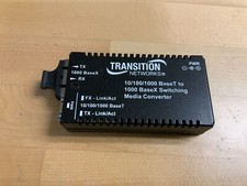 TRANSITION NETWORKS GIGABIT ETHERNET CONVERTER M / GE-PSW-SX-01 picture