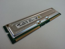 Samsung RAM Memory Module 128MB PC600-53 184-Pin RAMBUS MR16R0828BN1-CG6 picture
