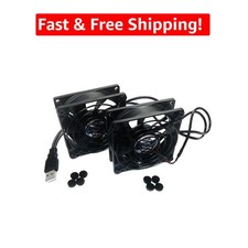 Efficient 80mm USB Fans - 19.7 dBA Noise Level for Quiet Cooling Experience picture