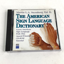 The American Sign Language Dictionary 2.0 Win/Mac CD-ROM 1997 picture