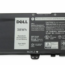 OEM 38Wh F62G0 Battery for Dell Inspiron 13 5370 7000 7370 7380 7386 7373 P83G picture