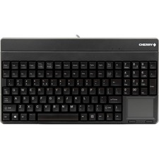 Cherry SPOS G86-62401 Compact Keyboard with Integrated Touchpad Black picture