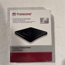 NEW  Transcend TS8XDVDS-K 8K Extra Slim Portable DVD Writer 8X Read and WriteNEW picture