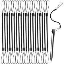 20pcs Elastic Tether Lanyard, Anti-Loss Stylus Lanyard Pen Leash Plastic... picture