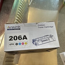 Ankink 206A Premium Toner Cartridge 4PK Black Cyan Magenta Yellow picture