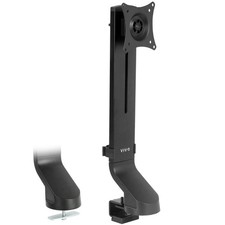 Adjustable Single Monitor Mount for Sit-Stand Workstation, Desk Converter, Mo... picture