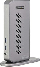 StarTech.com USB-C USB-A Dock - Hybrid Universal USB 3.0 Docking Black & Gray  picture