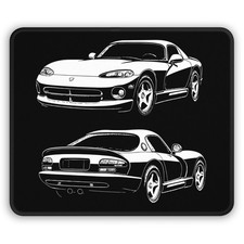 1992–2002 Dodge Viper (SR I/II) Mouse Pad - Desk Pad Gift picture