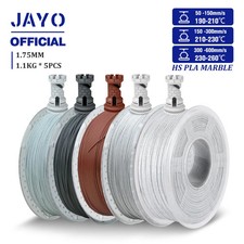 JAYO High Speed Marble PLA 3D Printer Filament 1.75mm 5 Rolls 1.1KG picture