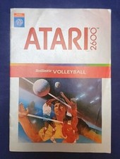 VINTAGE 1982 ATARI 2600 REALSPORTS VOLLEYBALL INSTRUCTIONS BOOKLET picture