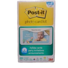 Post-it Photo Holiday Card Kit 4 X 8