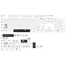 KBDiy Cherry Profile PBT Keycaps 140-Key Set Dye-Sub MX Switch Compatible picture