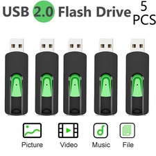5PCS 1GB-32GB USB 2.0 Flash Drive Retractable Thumb Drive Memory Sticks picture
