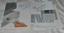 IBM Personal system/2 model 50  Quick Reference and Reference disk PS/2 vintage picture