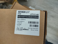 New Stratasys 345-42011, ABS-P430 XL P430XL MODEL Yellow UPRINT FDM 42ci, 688cc picture