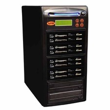 Systor 1:7 USB/SD/CF/MS Flash Memory Combo Card Copy CD DVD Duplicator 2 YR WRNT picture