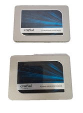 Lot of 2 Crucial 250GB MX500 2.5