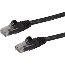 StarTech.com 50cm CAT6 Ethernet Cable - Black CAT 6 Gigabit Ethernet Wire -650MH picture