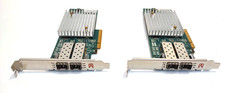 Lot of 2 Brocade 80-1006033-02 Dual-Port 16GbE SFP PCIe Host Bus Adapter 18602 picture