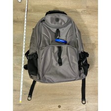 SwissGear 1900 ScanSmart Laptop Backpack Grey TSA Friendly Travel Bag Unisex OS picture