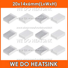 20x14x6mm With or Without Tape Aluminum Heatsink Cooler Radiator for IC Chip CPU picture