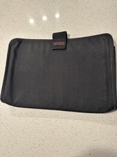 TUMI Alpha Padded Laptop Computer Sleeve Cover Black Ballistic Nylon  picture