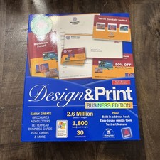 Design & Print Business Edition, New In Box picture