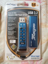 iStorage datAshur PRO 256-bit 64 GB USB secure encrypted drive 3.2 Gen 1 picture