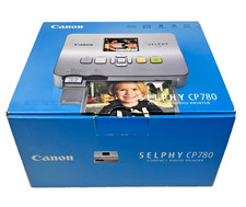 Canon SELPHY CP780 Compact Photo Printer w/Box Adapter Tray Disc Tested PowersOn picture